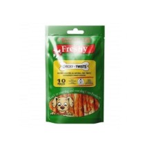 Freshy Tavuklu Twist Kurutulmuş Et Kaplı Çiğneme Burgu Çubuk 13 Cm 10'lu 90 G