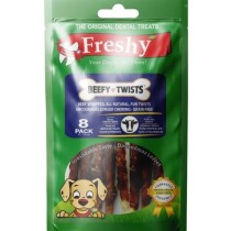 Freshy Biftek Kaplı Burgu Çubuklar 8 Adet 13 Cm