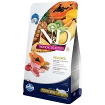 N&D Tropical Selection Kuzu ve Meyveli Kısırlaştırılmış Kedi Maması 1,5 Kg