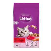 Whiskas Biftekli ve Sebzeli 1.4 kg Yetişkin Kedi Maması