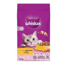 Whiskas Tavuklu ve Sebzeli 3.8 kg Yetişkin Kuru Kedi Maması