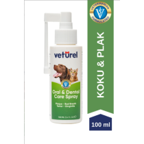 Veturel 100 ml Kedi Köpek Ağız ve Diş Bakım Spreyi