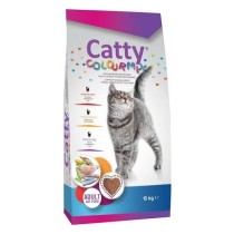 Catty Colourmix Renkli Taneli 15 kg Yetişkin Kuru Kedi Maması